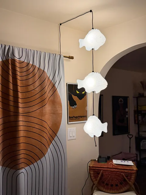 Photo 1 shared by Chrystani with their Fish Lamp review