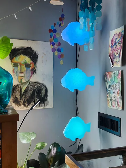 Photo 7 shared by Jordeah Grosko with their Fish Lamp review