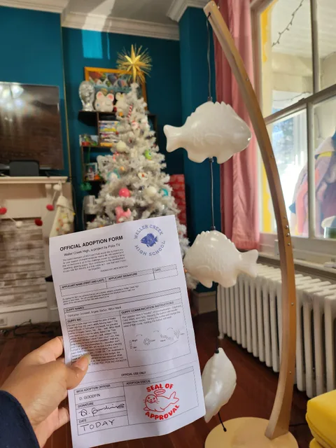 Photo 1 shared by Kirby with their Fish Lamp review