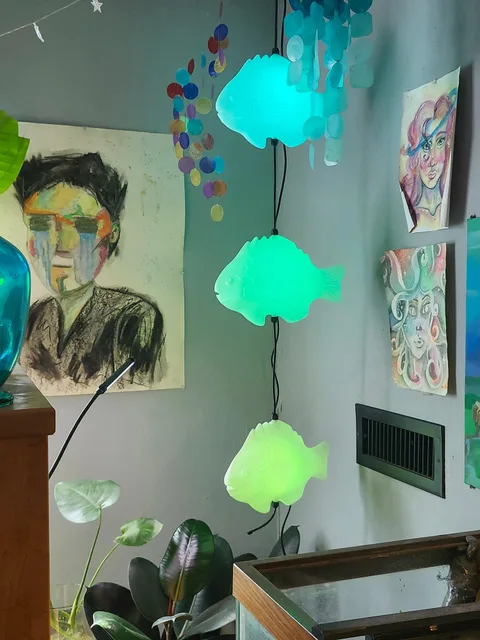 Photo 3 shared by Jordeah Grosko with their Fish Lamp review